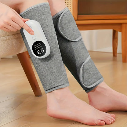 Rechargeable Electric Leg Massager, a Calf Air Pressure Massager That Automatically Kneads The Thighs And Calves.
